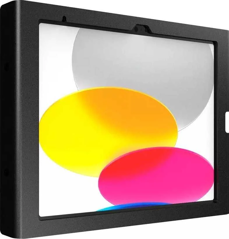 „Compulocks“ „iPad 10.9" 10-osios kartos „Swell“ korpusas, skirtas sieniniam laikiklio tvirtinimui – dėklas – planšetiniam kompiuteriui – juodas – ekrano dydis: 27,7 cm (10,9 colio) – tvirtinimas prie sienos – skirtas „Apple 10,9“ colio „iPad“ su „Wi-Fi“, „Wi-Fi + Cellular“
