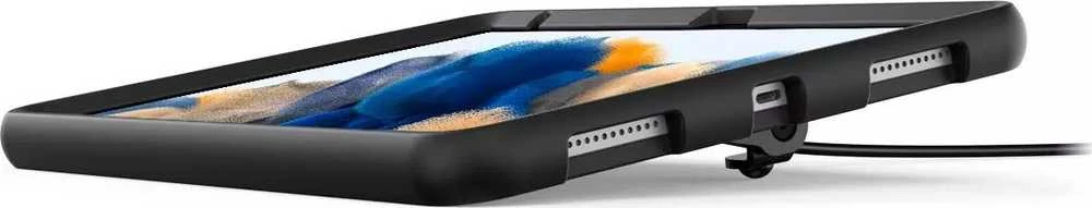 Dėklas na tablet Compulocks Compulocks Galaxy Tab A8 10.5'' Secured Kickstand - Stossstange fur Planšetė - Stander - Metall, Gummi - Juodas - fur Samsung Galaxy Tab A8