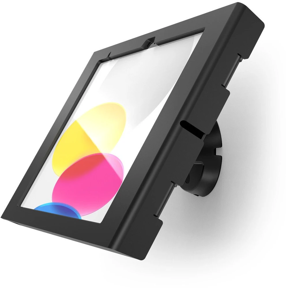 Laikiklis Compulocks Compulocks Swell iPad 10th-11th (A16) Gen Swell Enclosure Bow Tilting Wall Mount Juodas - montavimo rinkinys (Gehause) - freiliegende Front-/Ruckkamera und Sensoren - fur Tablett - Neigen - verriegelbar - Aliuminio - Juodas - Wandmontage -