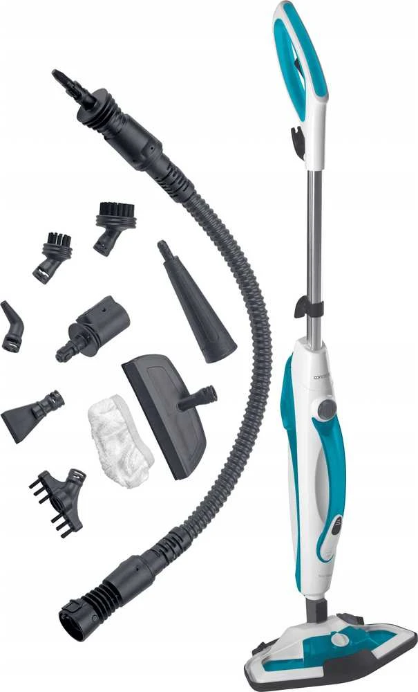 Concept CP2000 garų valytuvas Nešiojamas garų valytuvas 0,4 L 1500 W Turquoise, Baltas
