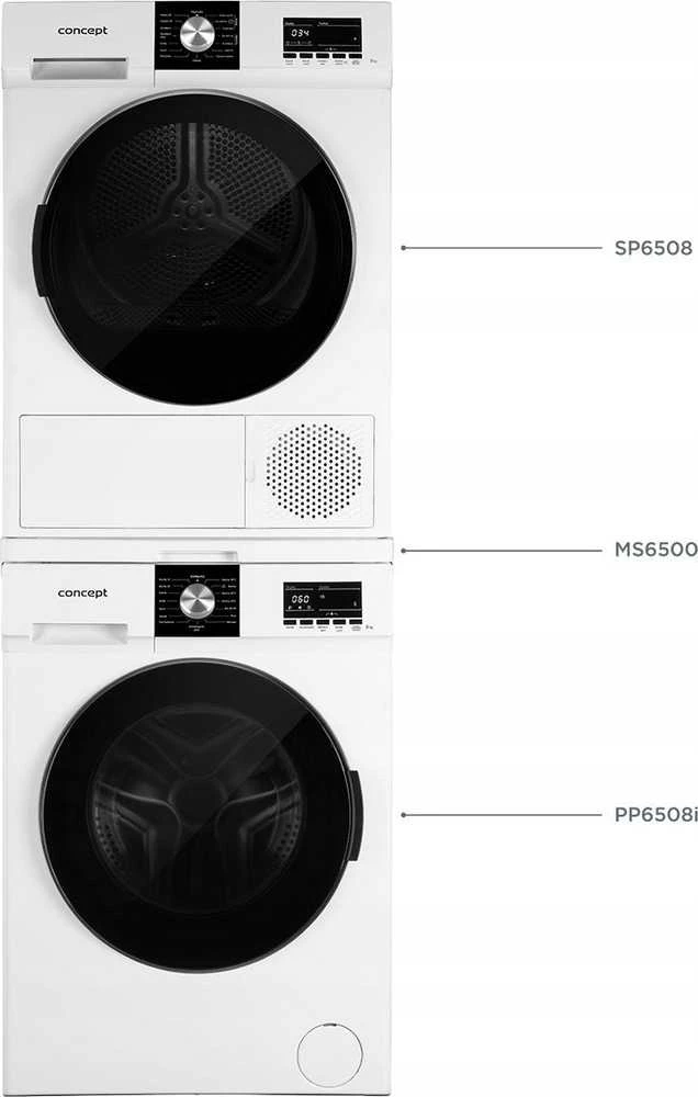 Concept Solution Concept MS6500 skalbimo mašinos džiovintuvo jungtis