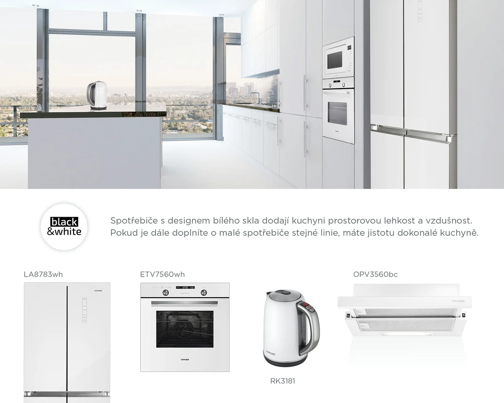 Concept Solution Gartraukis koncepcijos sprendimas OPV3560WH