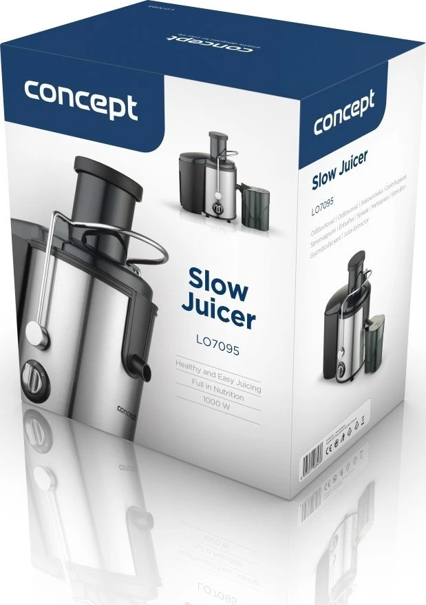 Concept Solution Sulčiaspaudė Concept Sulčiaspaudė 1000 W nerūdijantis plienas LO7095