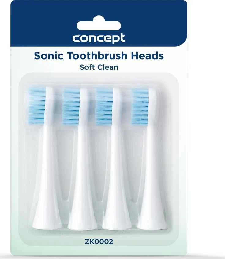 Concept Solution Concept Sonic dantų šepetėlio galvutė ZK0002 4 vnt.