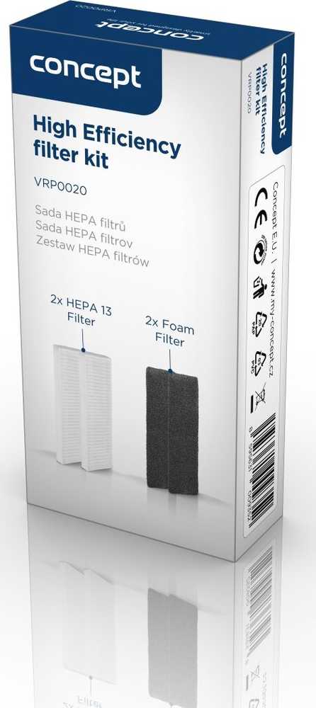Concept Solution Concept VRP0020 HEPA filtro rinkinys 2vnt.