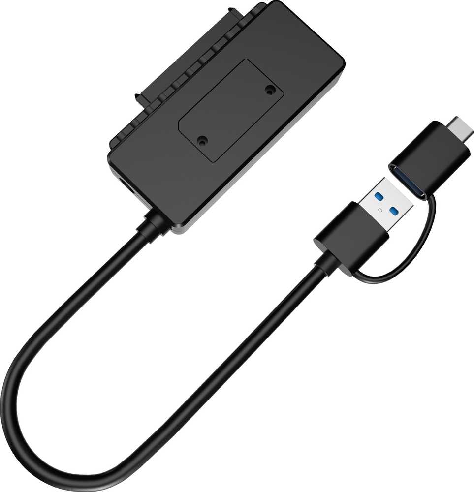 Kieszeń Conceptronic ABBY21B zmieniacz płci / kabli USB Type-A SATA 22-pin Juodas