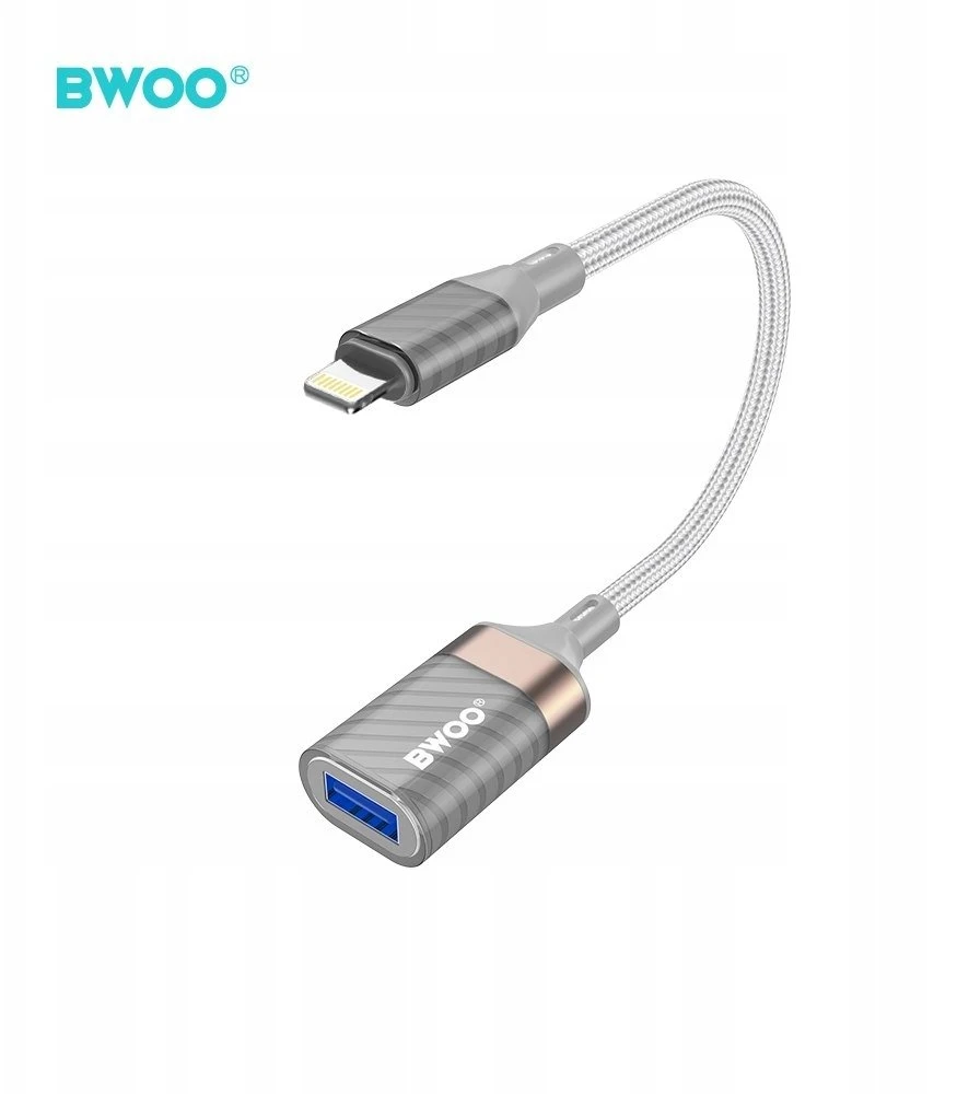 BWOO Adapteris Lightning į USB BZ70