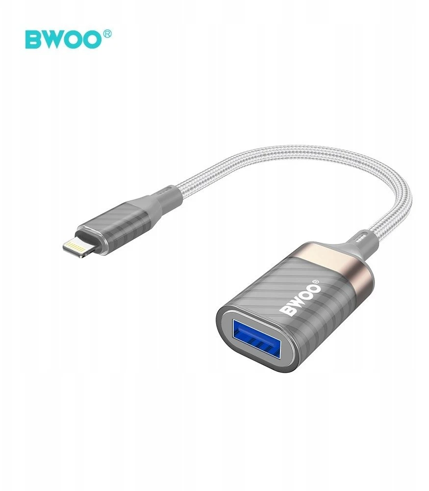 BWOO Adapteris Lightning į USB BZ70