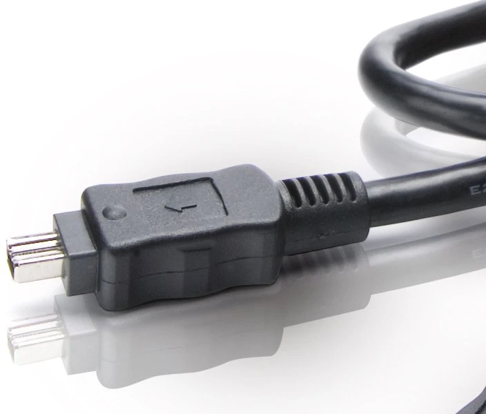 Conceptronic Firewire Cable 4-P 1.8M Juodas