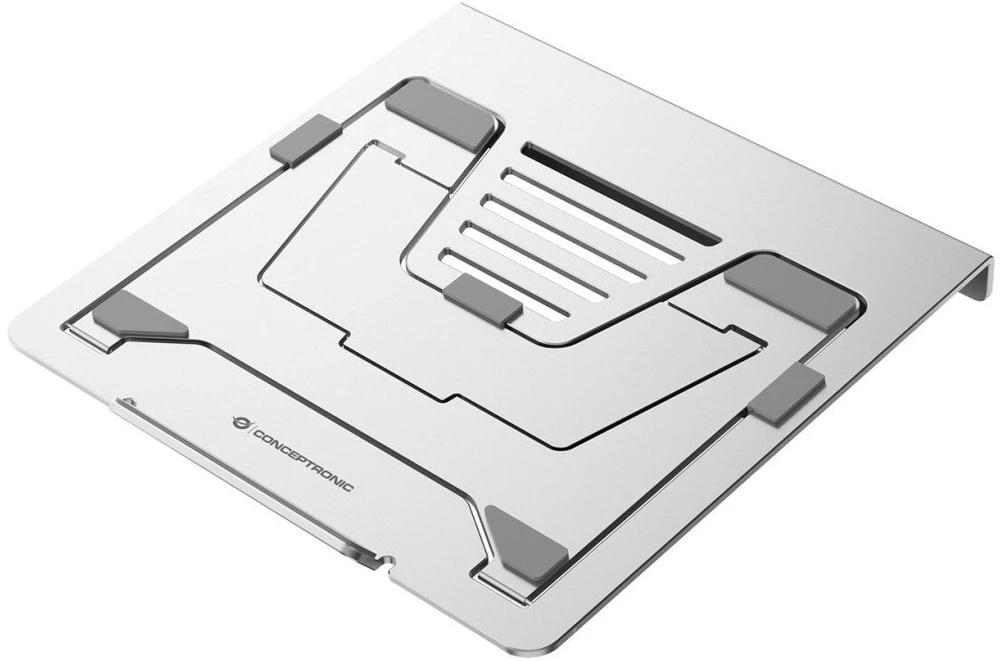 Carruzzo Conceptronic DONN35S nešiojamojo kompiuterio stovas Sidabras