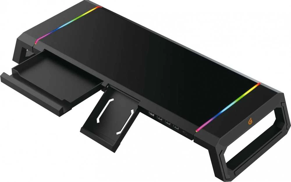 Carruzzo Conceptronic THORNE01B monitoriaus laikiklis arba stovas Stalas Juoda