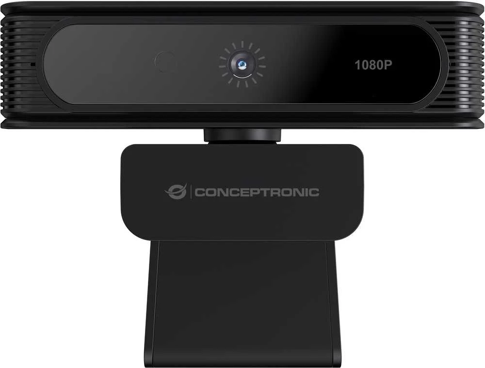 Carruzzo Conceptronic AMDIS09B internetinė kamera 2 MP 1920 x 1080 pikseliai USB 2.0 Juoda