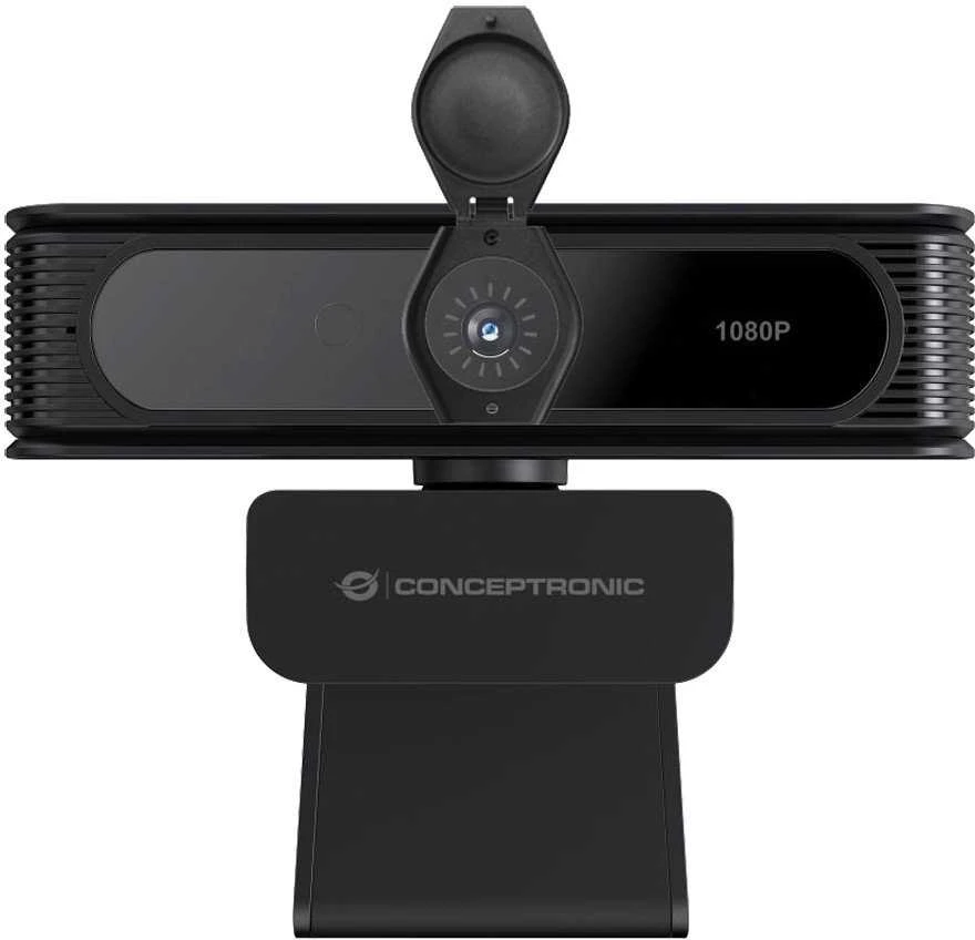 Carruzzo Conceptronic AMDIS09B internetinė kamera 2 MP 1920 x 1080 pikseliai USB 2.0 Juoda
