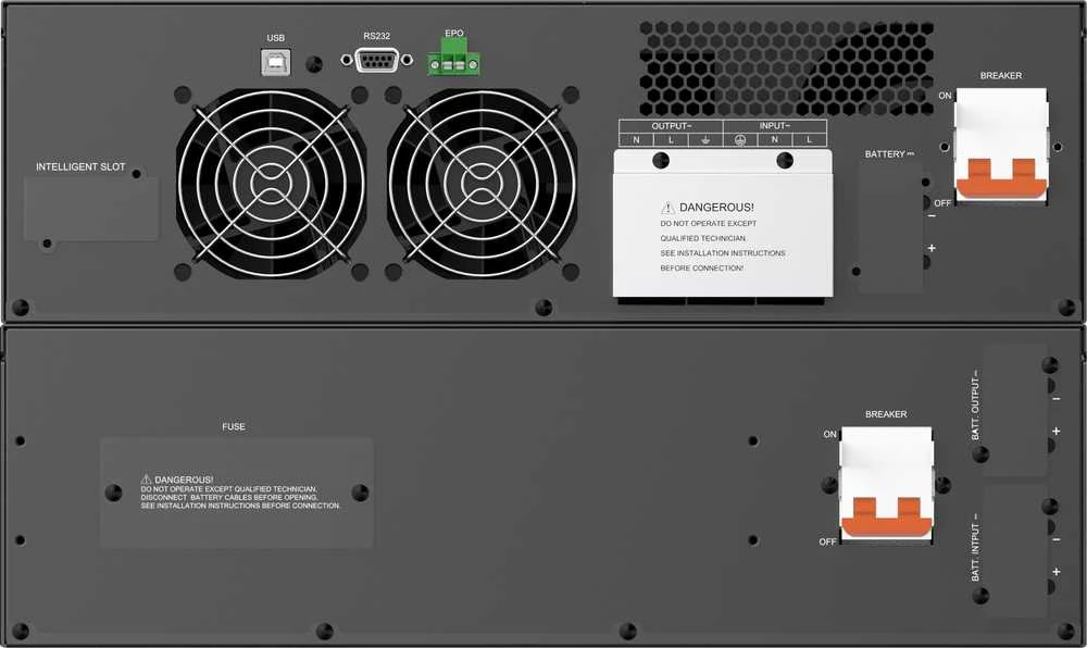 Online Conceptronic ZEUS51E6K UPS dvigubos konversijos (internetinis) 6 kVA 6000 W