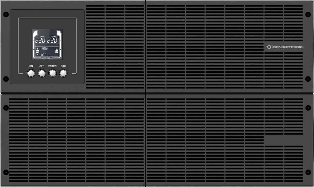 Online Conceptronic ZEUS51E6K UPS dvigubos konversijos (internetinis) 6 kVA 6000 W