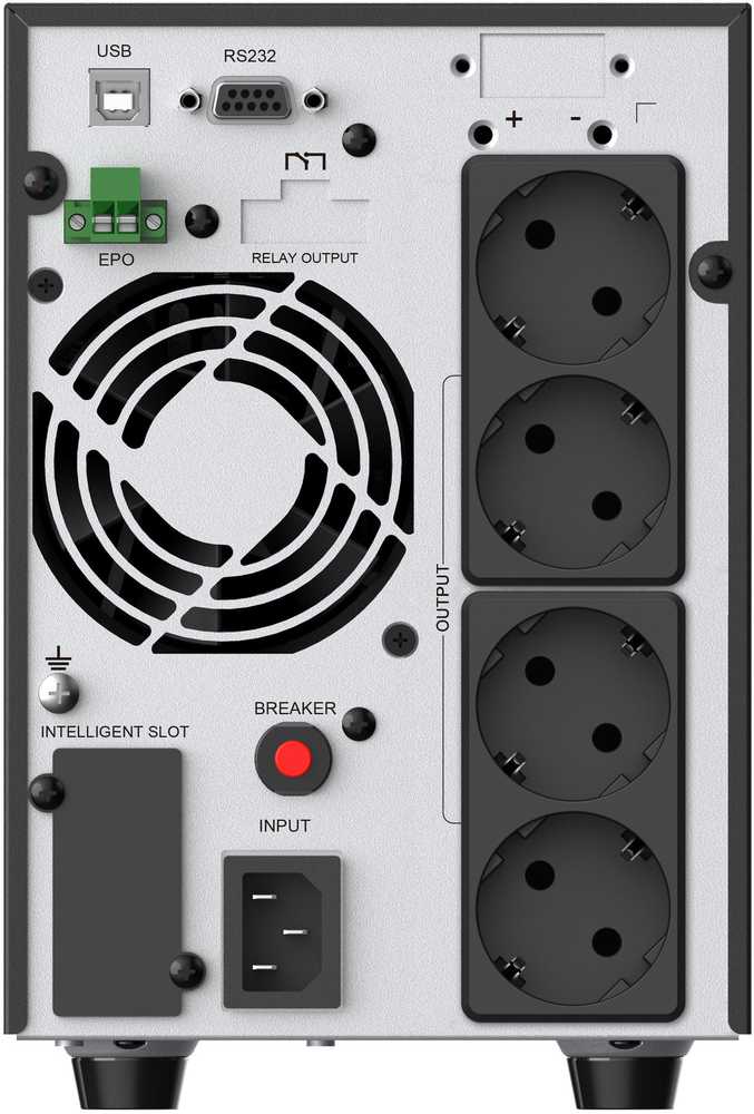 „Conceptronic Zeus“ 2000 VA 1800 W internetinis nepertraukiamo maitinimo šaltinis (UPS), IEC prievadas (EPO)
