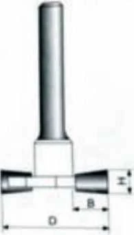 CONDOR FREZ DO DREWNA, DO ROWKÓW Fi32 9,4 x 10mm TRZPIEŃ 8mm