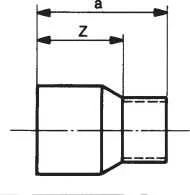 Conex Kelio redukcijos jungtis 5000 35 x 22mm (5243035022000)