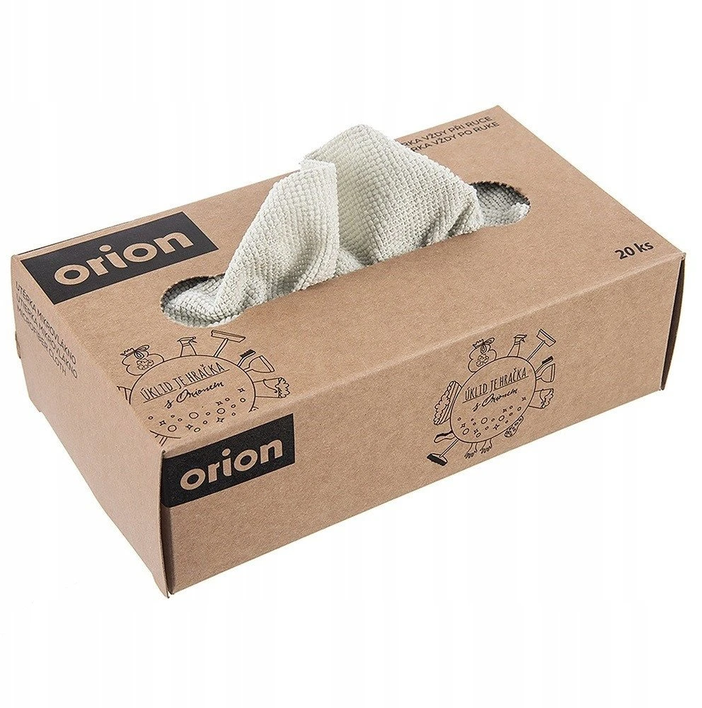 Confortime Orion Mikrofibros virtuvės šluostės 20x20 cm 20 vnt.