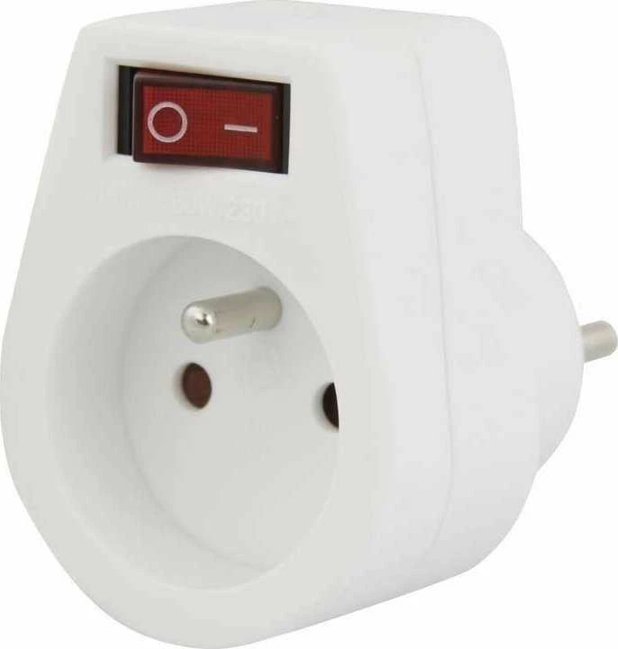 Connect It adapteris su jungikliu 1 lizdas