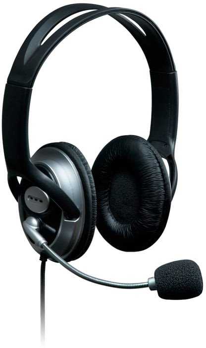 Connect IT PC ausinės juodas/sidabrinis w/mic***