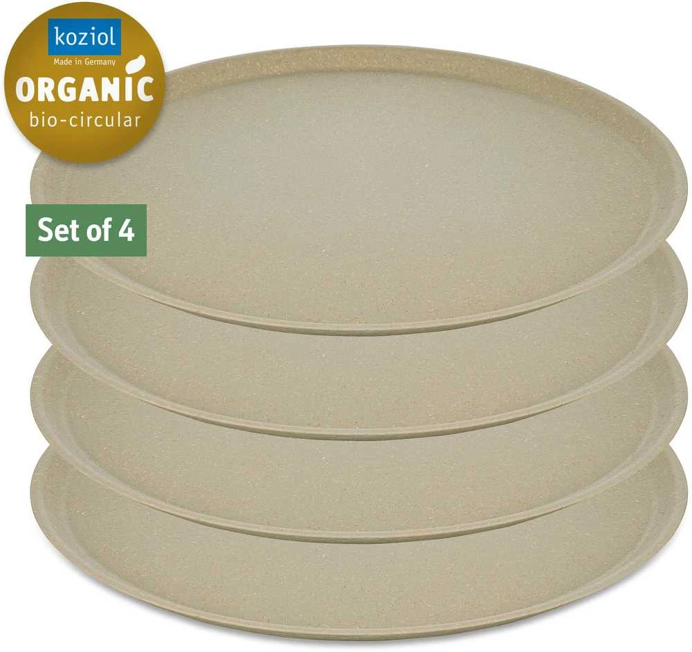 CONNECT pietų lėkštės, Ø 25 cm, 4 vnt., KOZIOL