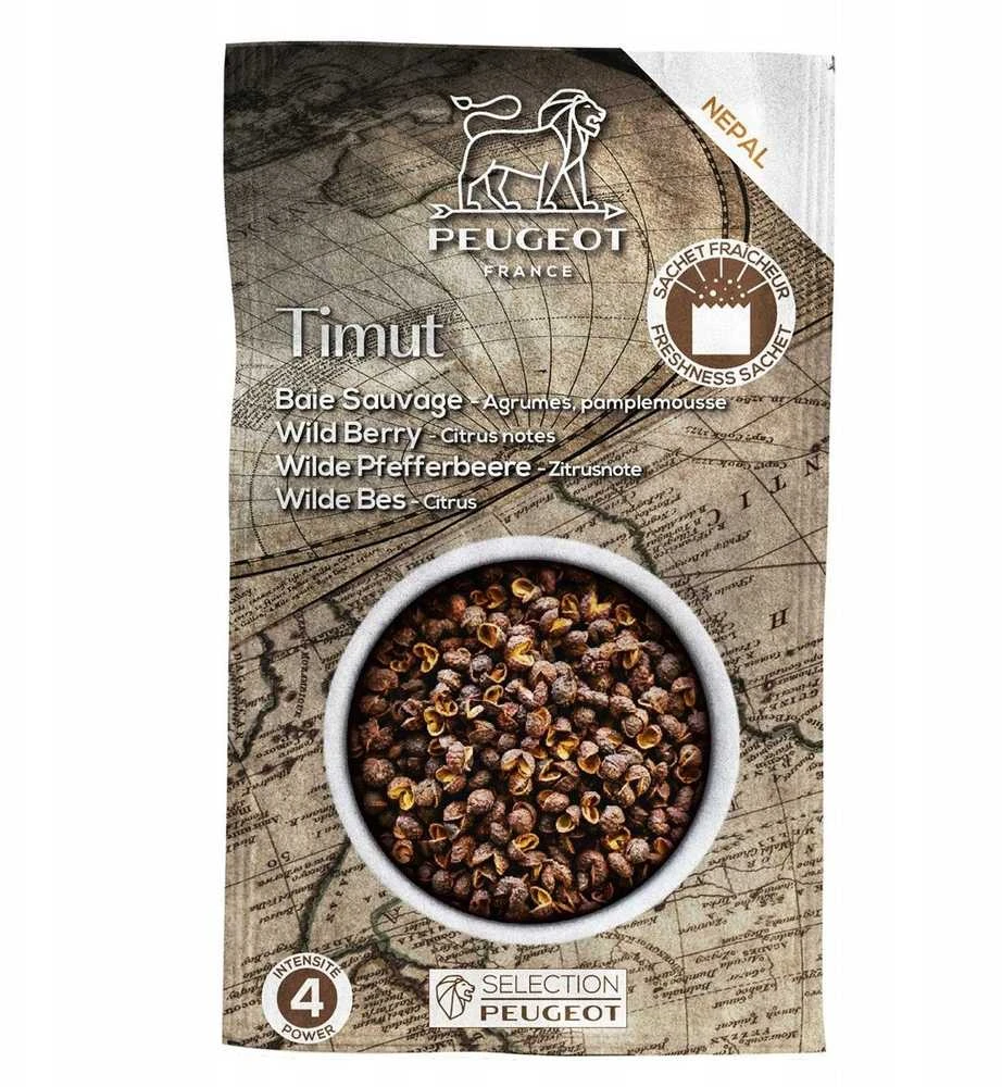 Conower Jerky Wild Laukiniai pipirai, 40 g, Timutas-Nepalas