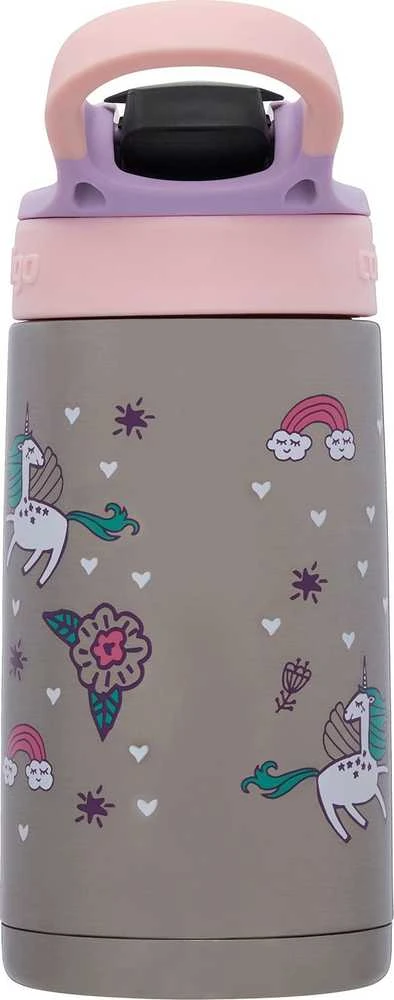 Contigo Vaikiška gertuvė Easy Clean Strawberry Unicorn CON2178083, 380 ml
