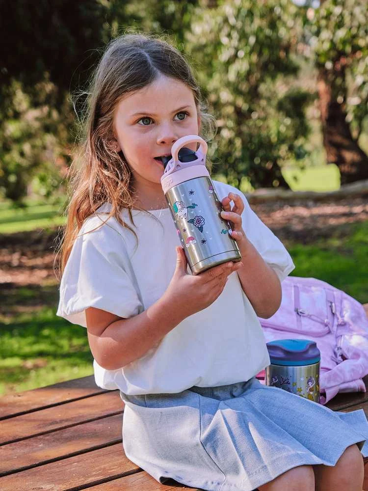 Contigo Vaikiška gertuvė Easy Clean Strawberry Unicorn CON2178083, 380 ml