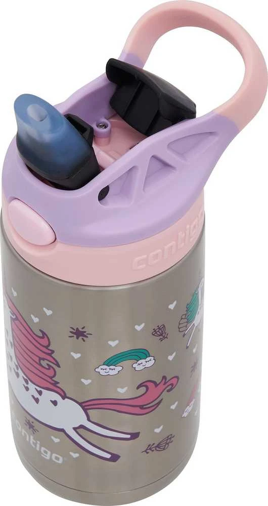 Contigo Vaikiška gertuvė Easy Clean Strawberry Unicorn CON2178083, 380 ml