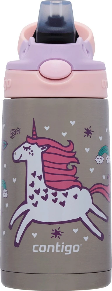 Contigo Vaikiška gertuvė Easy Clean Strawberry Unicorn CON2178083, 380 ml