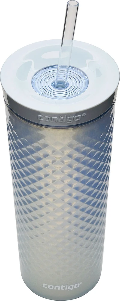 Contigo Puodelis na wodę ze słomką AutoClose Tumbler - Macaroon