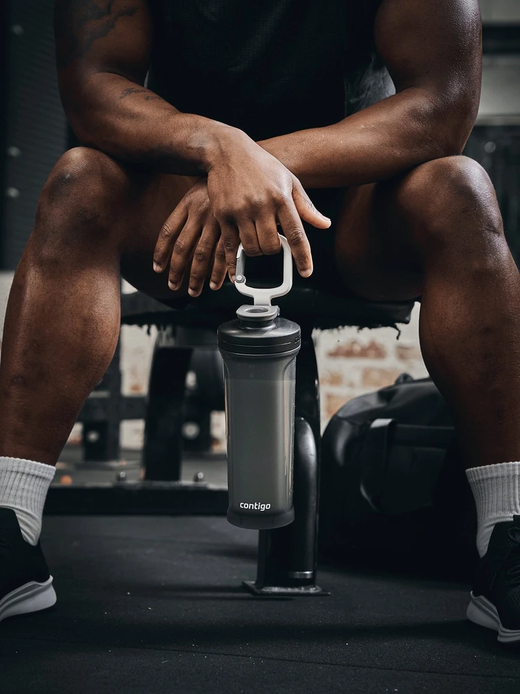 Contigo Shaker do odżywek Shake&Go 2.0 820 ml - juoda