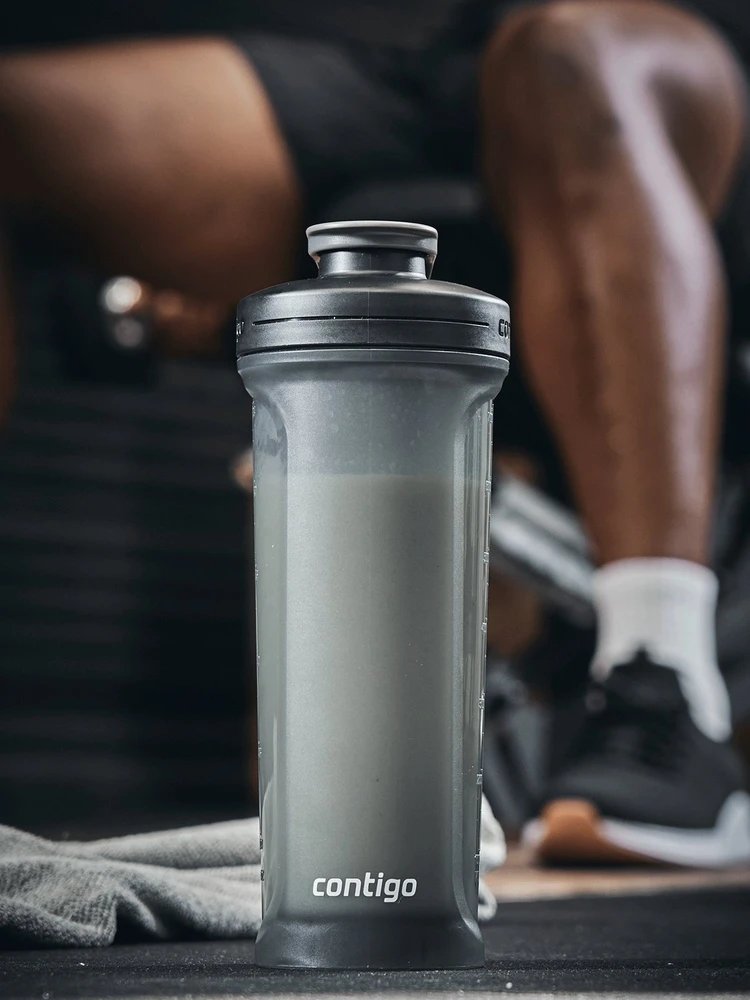 Contigo Shaker do odżywek Shake&Go 2.0 820 ml - juoda