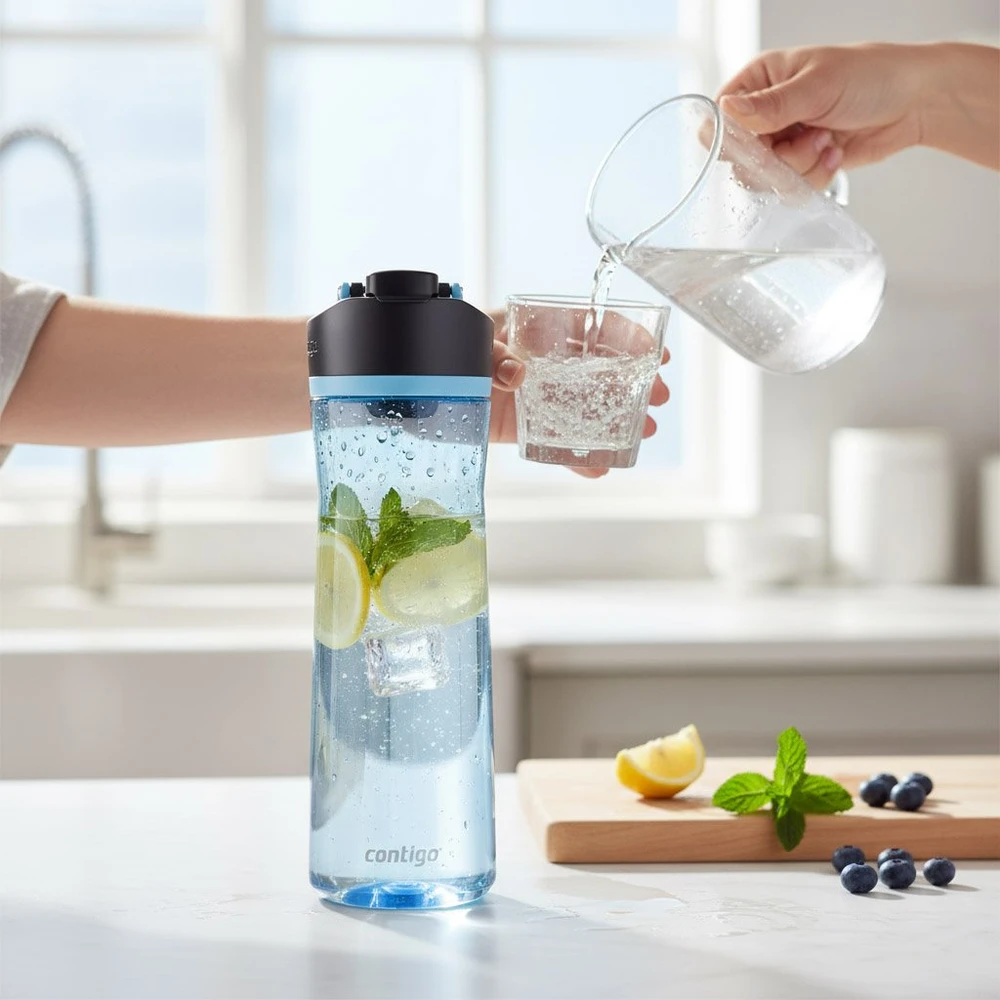 Gertuvė Contigo Vandens butelis Cortland 2.0 720 ml – Glacier