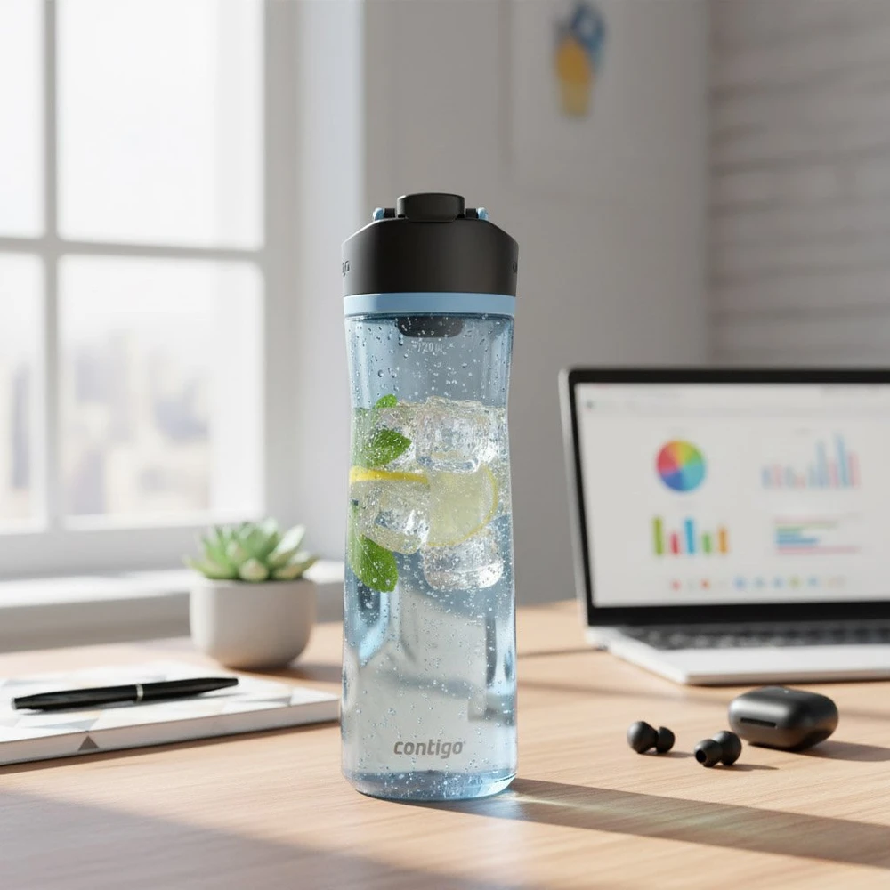 Gertuvė Contigo Vandens butelis Cortland 2.0 720 ml – Glacier