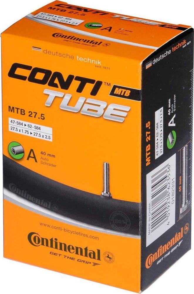 CONTINENTAL Dviračio kamera 27.5 x 1.75/2.50 Schrader ventilis