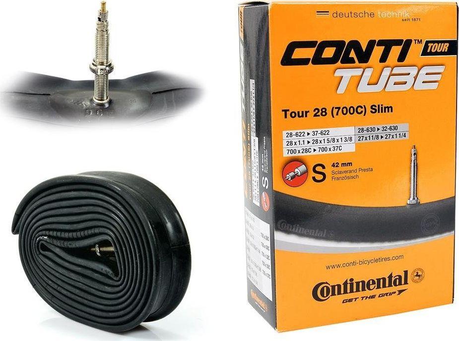 Continental 28 Slim Presta valve 28/37-609/642 dviračio kamera