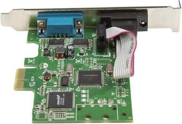StarTech PCIe x1 valdiklis – 2x RS-232 DB9 nuoseklusis prievadas (PEX2S1050)