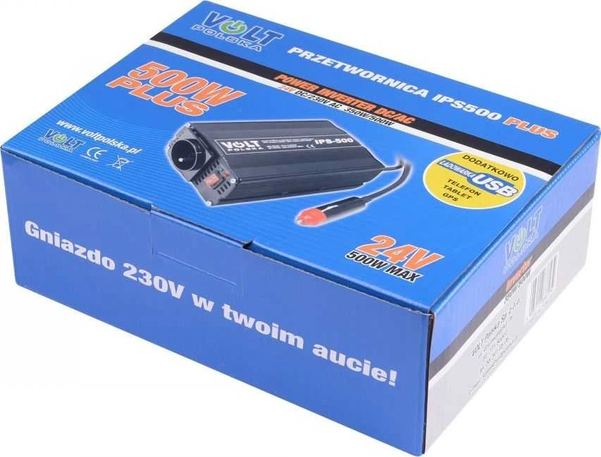 Inverteris Volt IPS-500 Plus - 24VDC/230VAC 350/500W