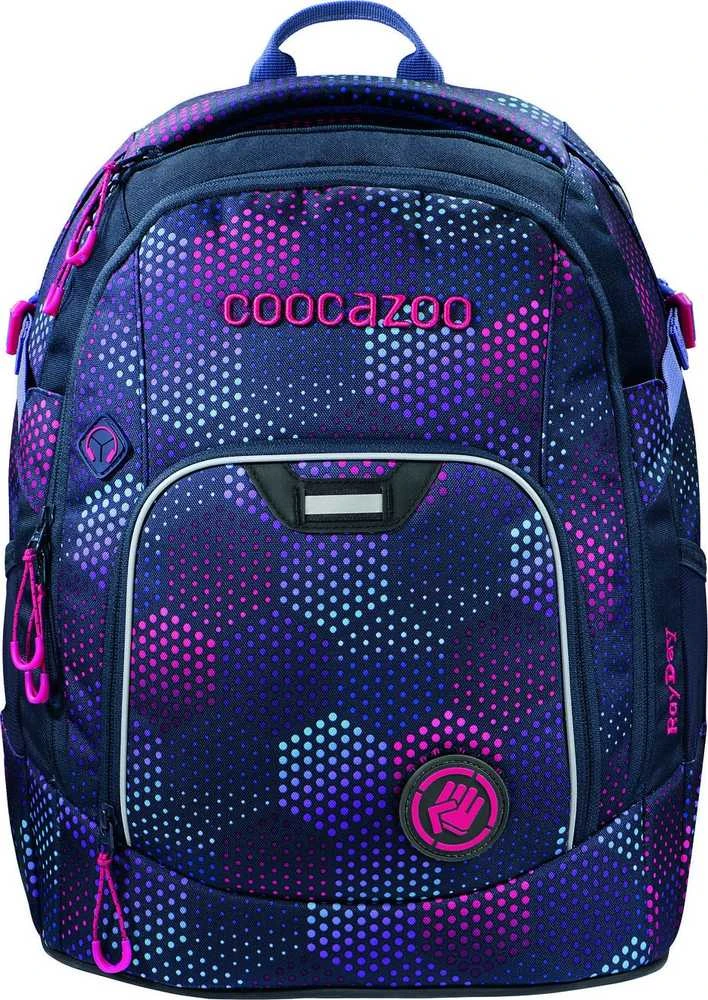 COOCAZOO RAYDAY PURPLE ILLUSION ERGONOMINĖ JAUNIMO MOKYKLOS KUPRINĖ