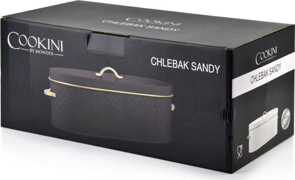 Mondex SANDY Juodas chlebak 34x18x13 cm COOKINI
