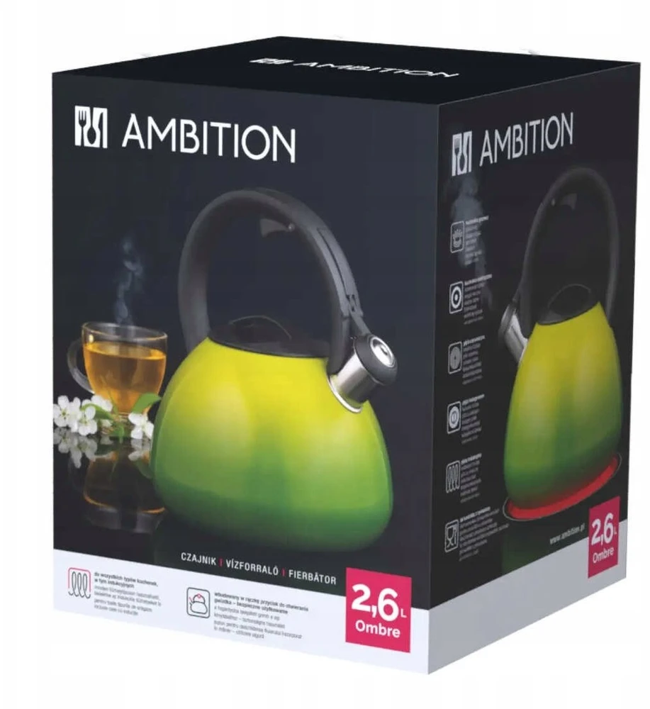 Cookini ARBATINUKAS OMBRE 2.6L ŽAL 50874