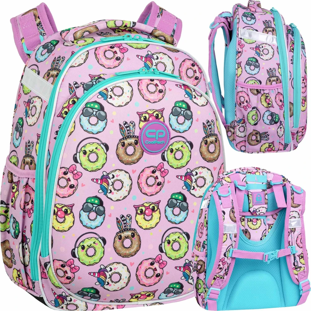Cool Pack Kuprinė CoolPack Turtle Happy donuts