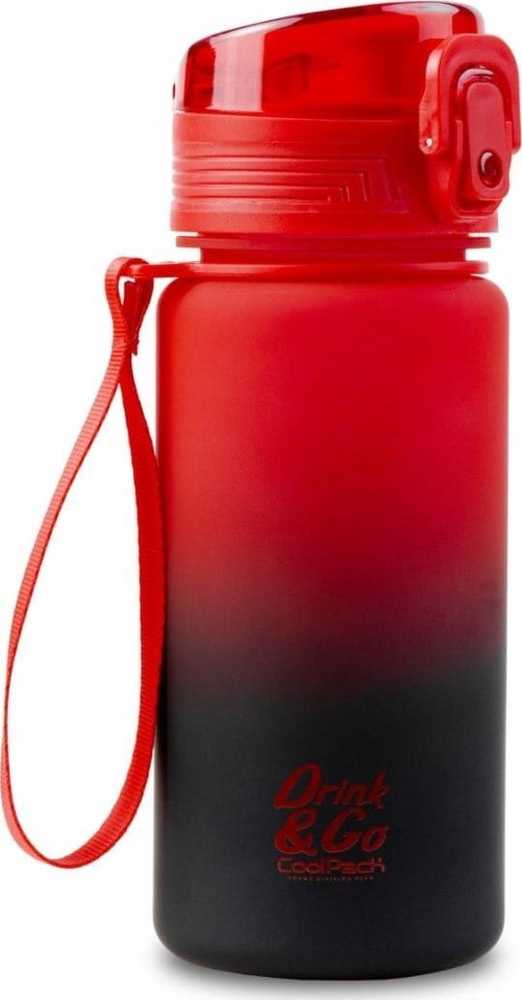 Cool Pack COOLPACK Gertuvė 56223CP, juoda/raudona, plastikas, 0.4 l