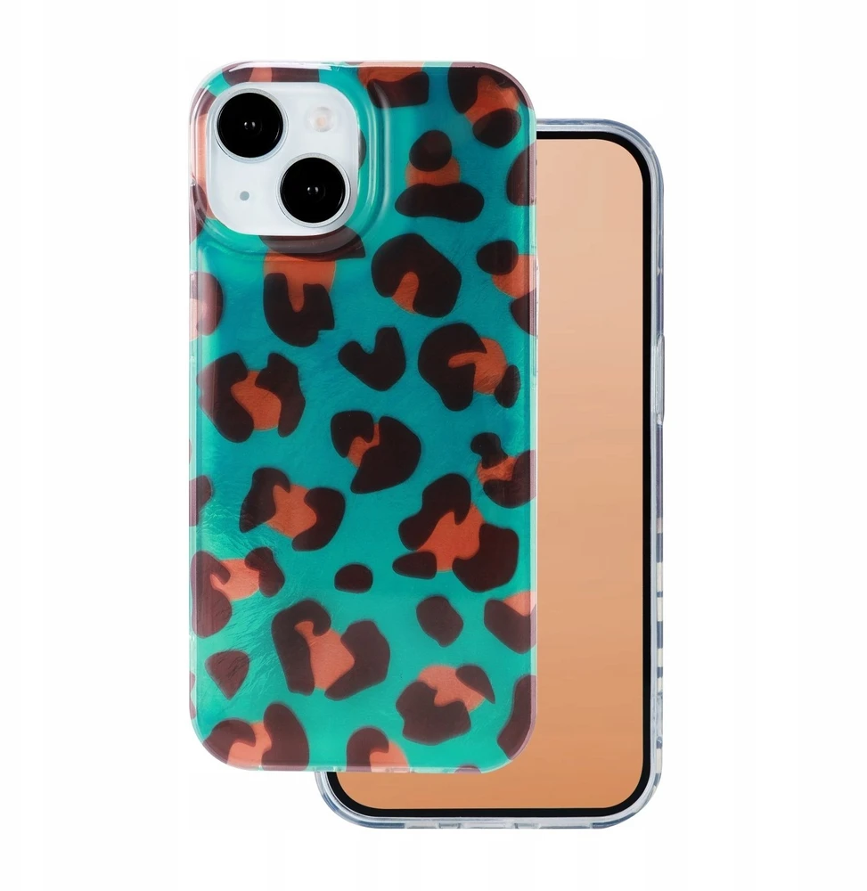 TFO Gyvūnų rašto dėklas iPhone 14 6,1 colio „Crazy Cheetah“