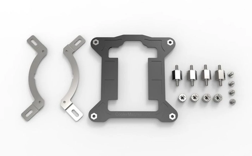 Cooler Master Cooler Master LGA 1700 Upgrade Kit, Juodas, Nerūdijantis plienas, Upgrade kit, LGA 1700, ML Liquid
