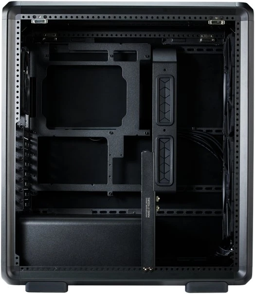 „Cooler Master MasterFrame 500 Mesh ARGB“ korpusas, Midi bokštas, E-ATX, grūdintas stiklas - juodas