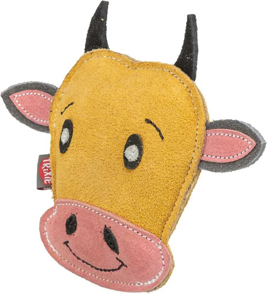 Cooper & Pals Krowa, žaislas, šuniui, sk�rzana, 17 cm