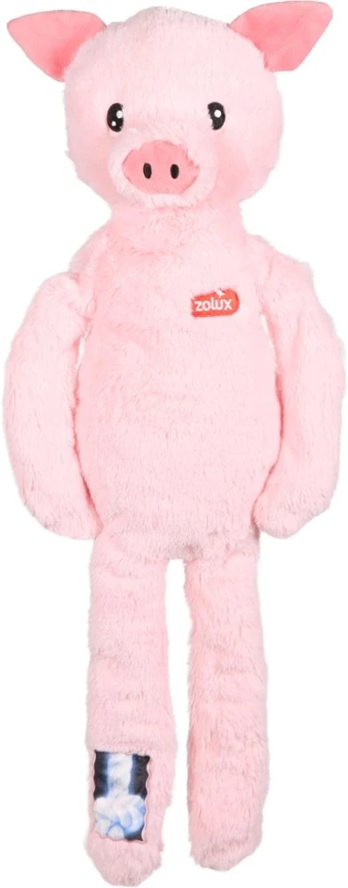 Cooper & Pals ZOLUX pliušinis žaislas šunims Jason Pig FURRY FARM 60cm